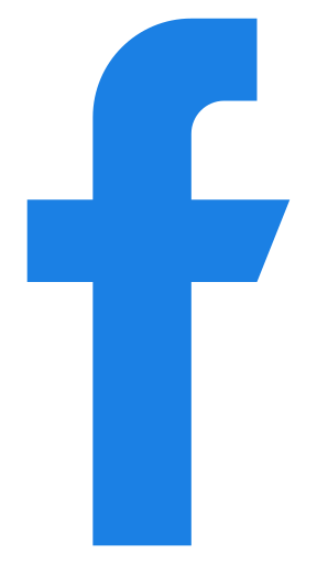 A blue cross with a stylized design.